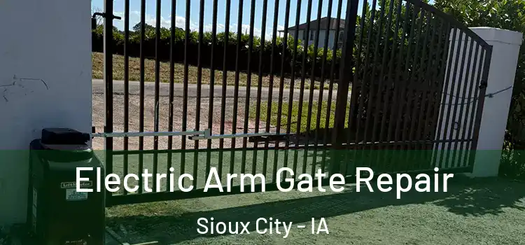 Electric Arm Gate Repair Sioux City - IA