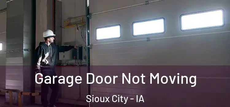  Garage Door Not Moving Sioux City - IA