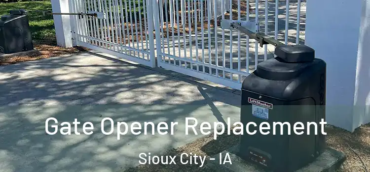 Gate Opener Replacement Sioux City - IA