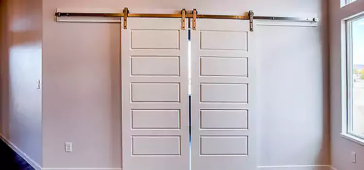 Glass Barn Door with Installation Hardware Kit Sioux City