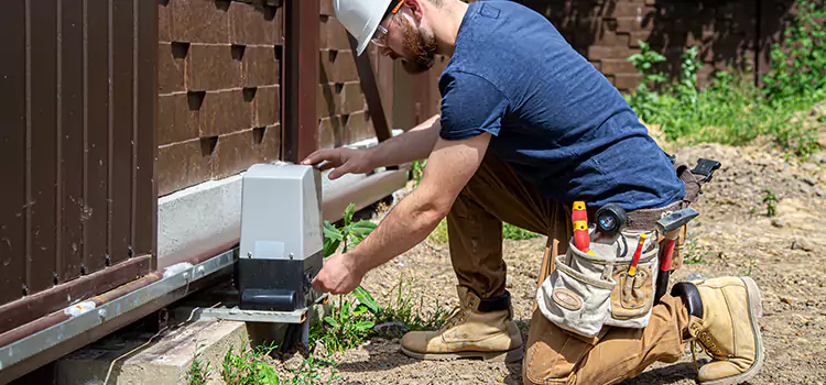 Electric Driveway Gate Installation Sioux City